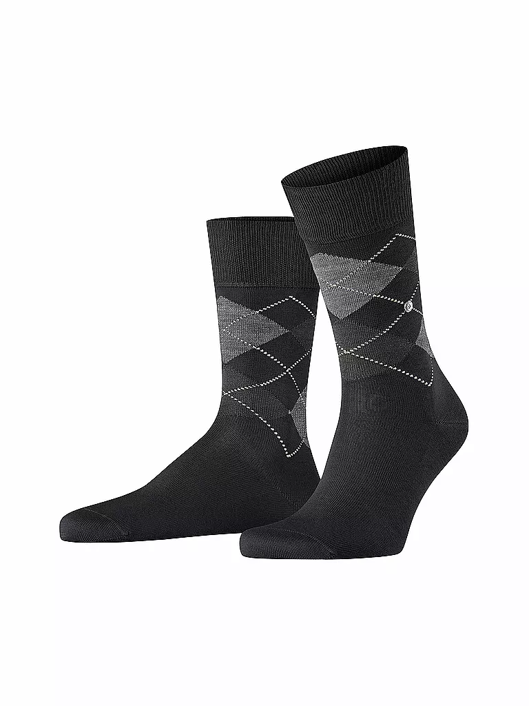 BURLINGTON | Calcetines de hombre 40-46 MANCHESTER negro | Negro
