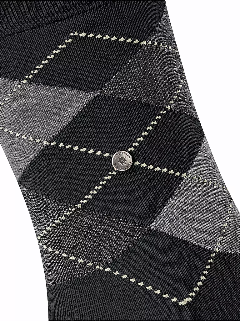 BURLINGTON | Calcetines de hombre 40-46 MANCHESTER negro | Negro