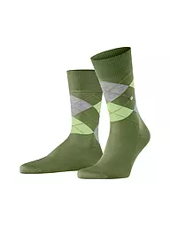 BURLINGTON | Calcetines de hombre 40-46 MANCHESTER marino | Oliva