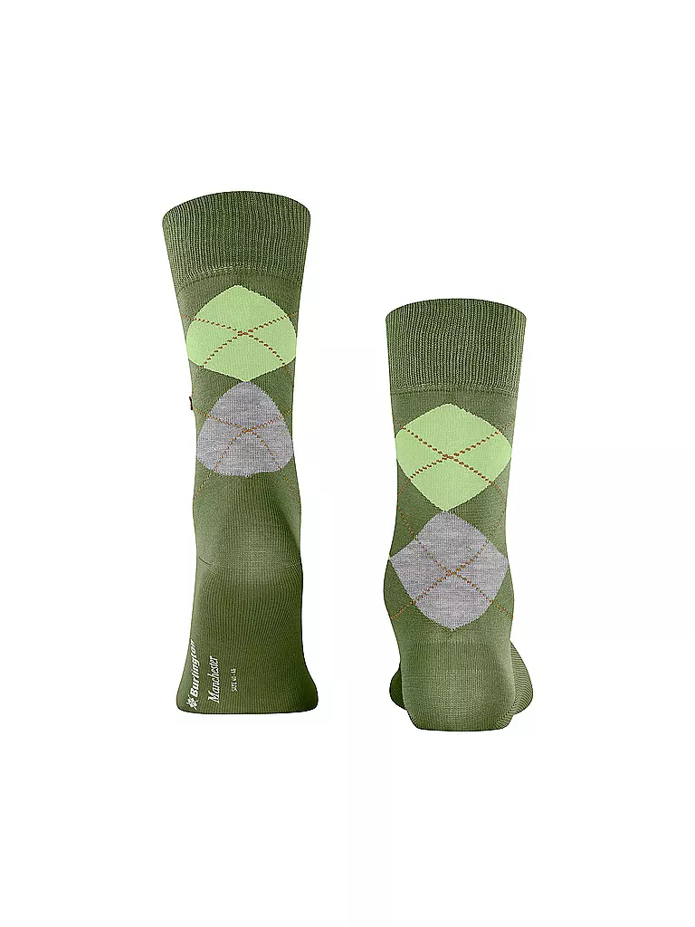BURLINGTON | Calcetines de hombre 40-46 MANCHESTER shamrock | 