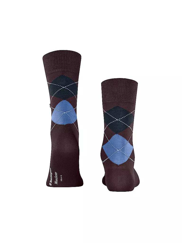 BURLINGTON | Calcetines de hombre 40-46 MANCHESTER tangerine bluestone | 