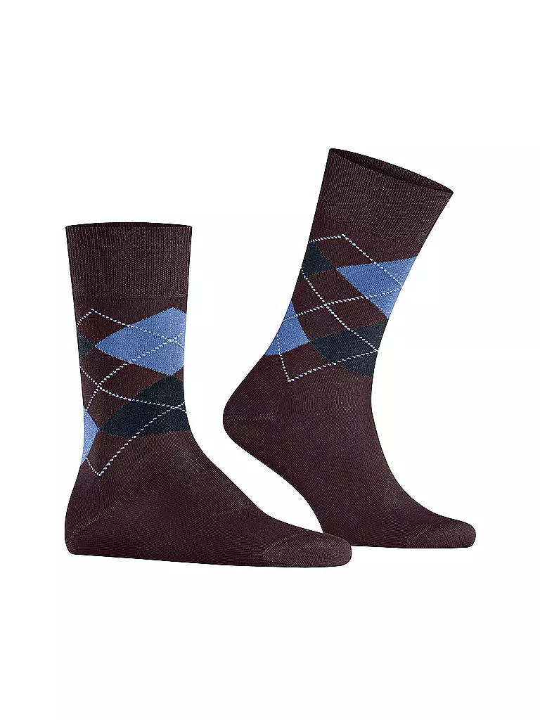BURLINGTON | Calcetines de hombre 40-46 MANCHESTER tangerine bluestone | 