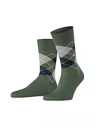 BURLINGTON | Calcetines de hombre 40-46 MANCHESTER marino | Oliva