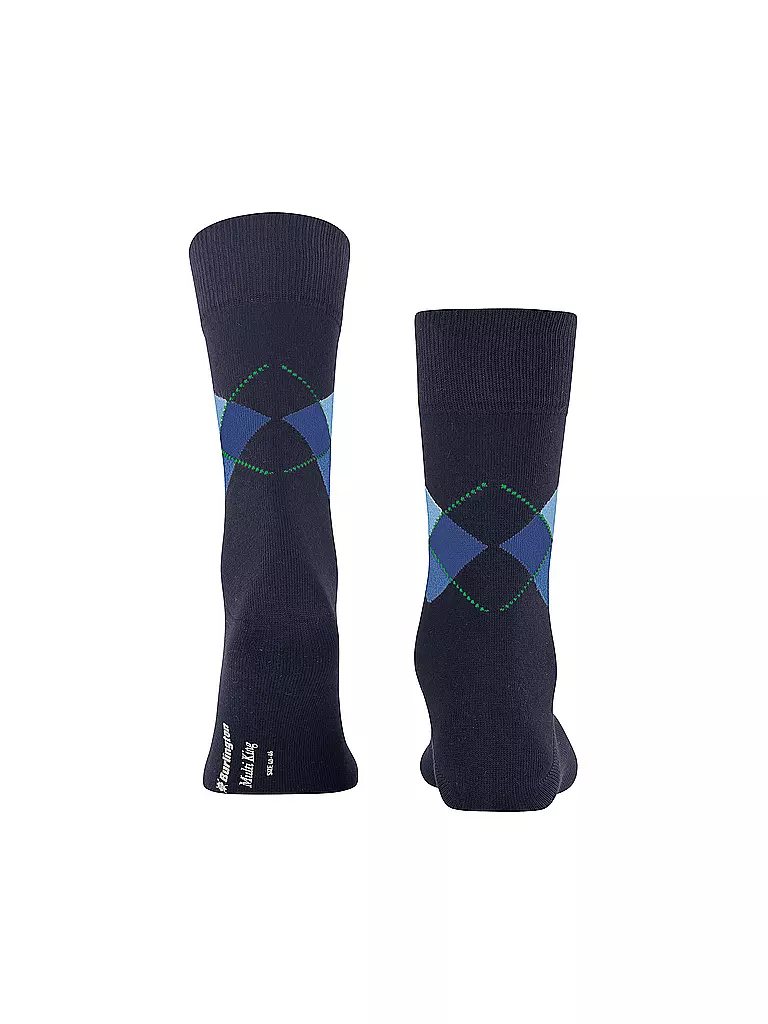 BURLINGTON | Calcetines de hombre 40-46 MULTI KING marino | Azul oscuro