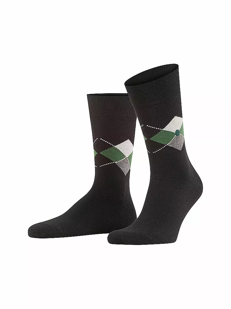 BURLINGTON | Calcetines de hombre 40-46 MULTI KING negro | Negro