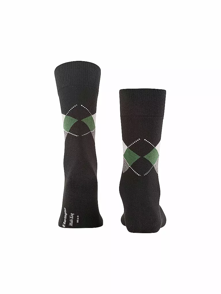 BURLINGTON | Calcetines de hombre 40-46 MULTI KING negro | 