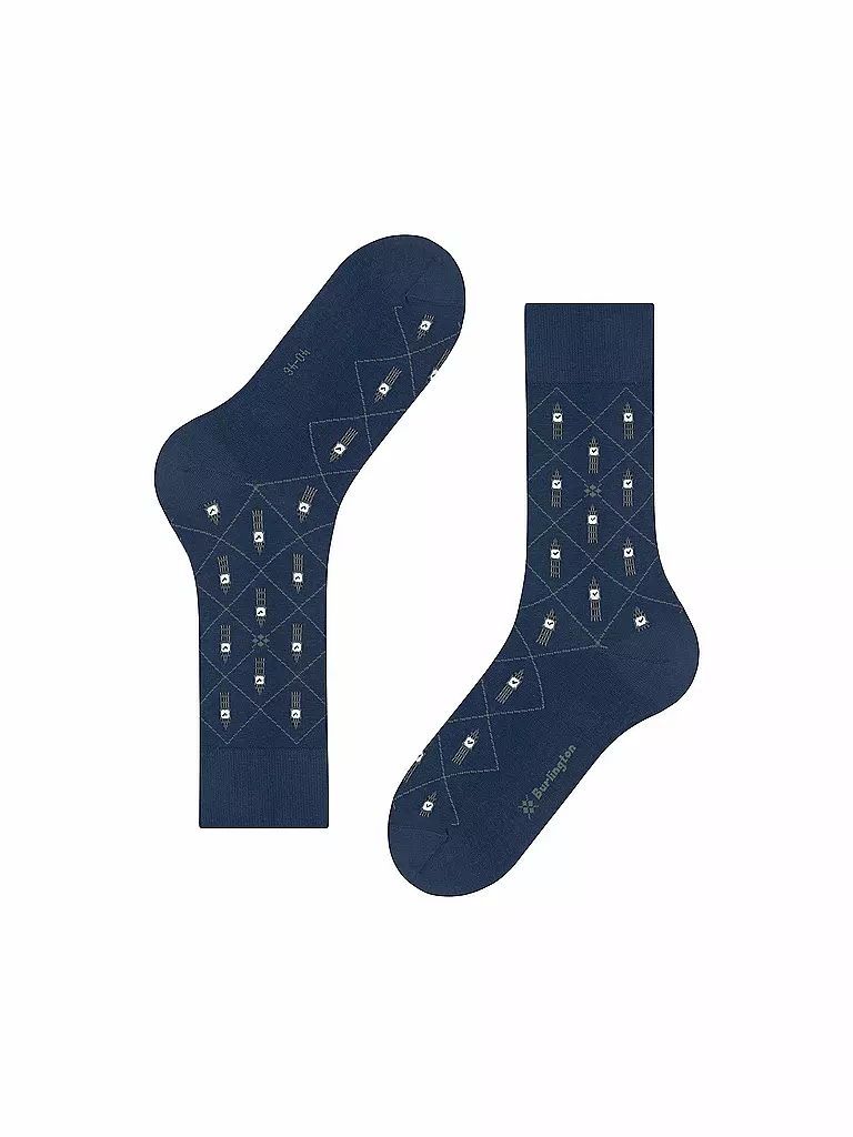 BURLINGTON | Calcetines de hombre BIG BEN 40-46 azul royal | 