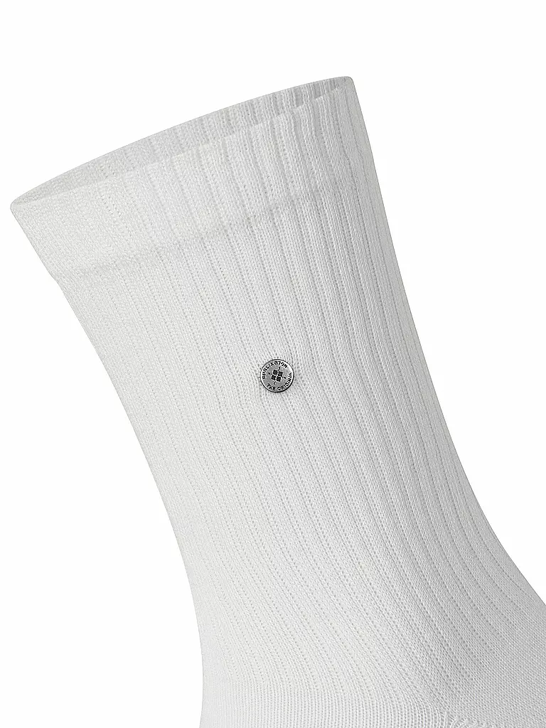 BURLINGTON | Calcetines de hombre BOND STREET 40-46 blanco | 