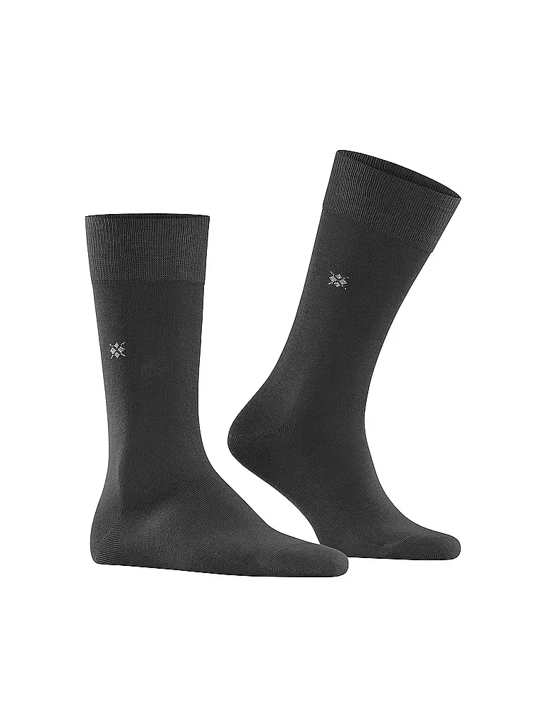 BURLINGTON | Calcetines de hombre DUBLIN SO 40-46 antracita mel. | Gris