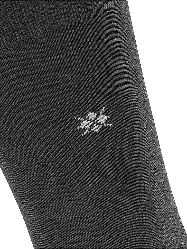 BURLINGTON | Calcetines de hombre DUBLIN SO 40-46 antracita mel. | Gris