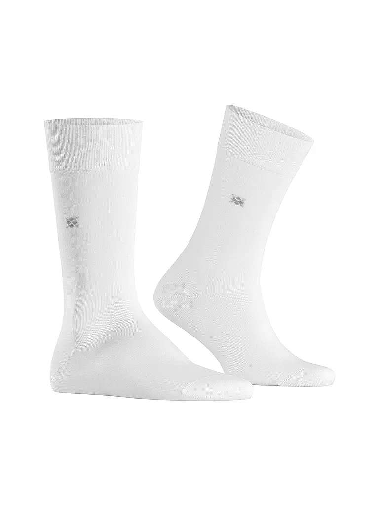 BURLINGTON | Calcetines de hombre DUBLIN SO 40-46 blanco | Blanco