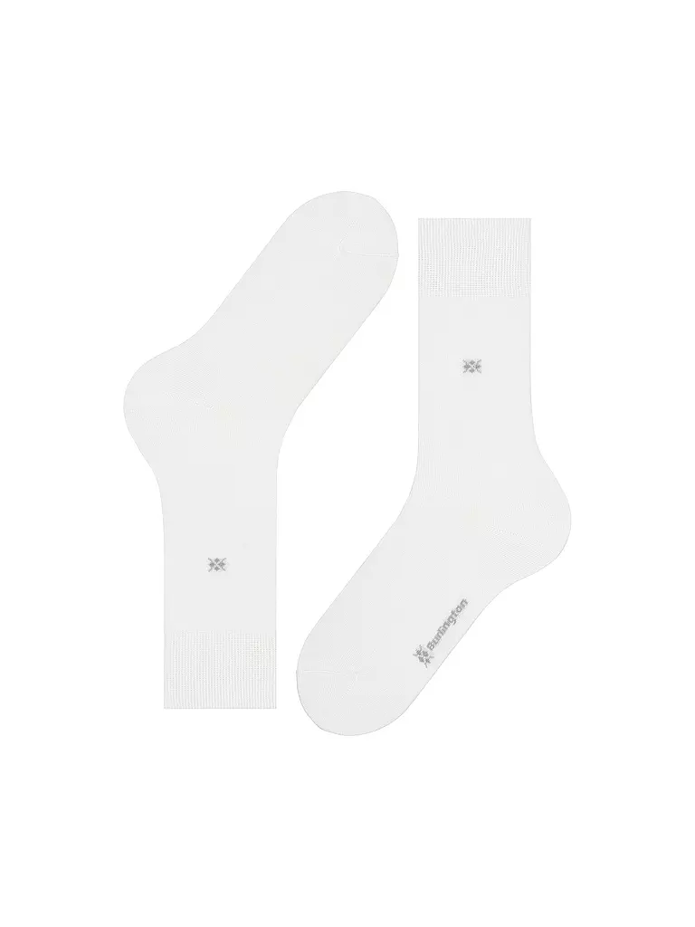 BURLINGTON | Calcetines de hombre DUBLIN SO 40-46 blanco | Blanco