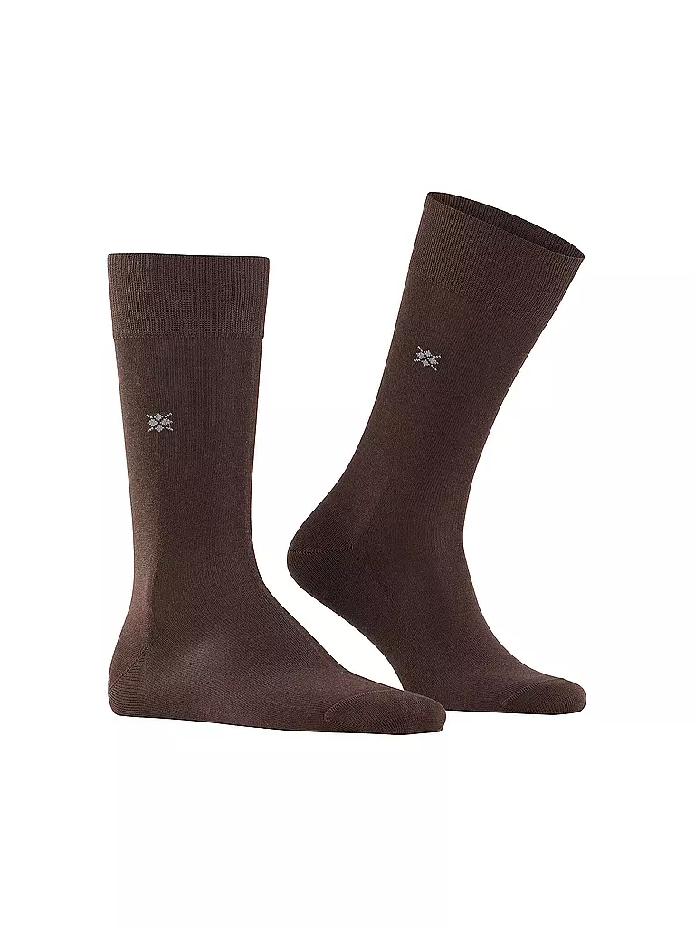 BURLINGTON | Calcetines de hombre DUBLIN SO 40-46 chocolate | 