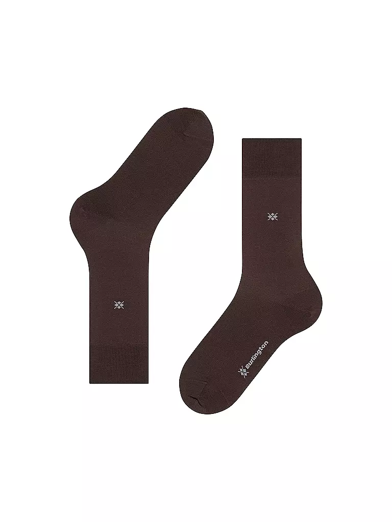 BURLINGTON | Calcetines de hombre DUBLIN SO 40-46 chocolate | 