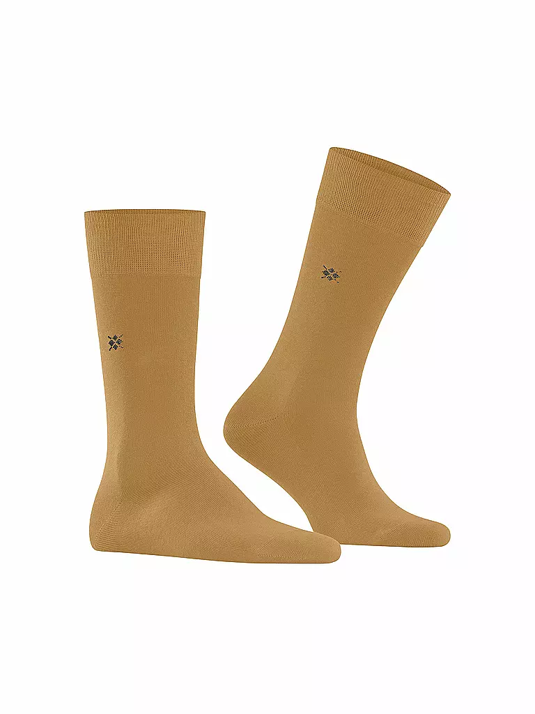 BURLINGTON | Calcetines de hombre DUBLIN SO 40-46 mostaza | Camel