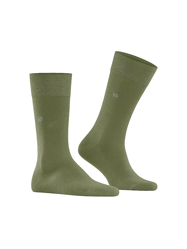 BURLINGTON | Calcetines de hombre DUBLIN SO 40-46 salvia | Verde claro