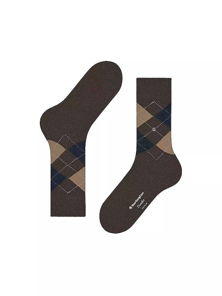 BURLINGTON | Calcetines de hombre DUNDEE 40-46 buckeye mel | 