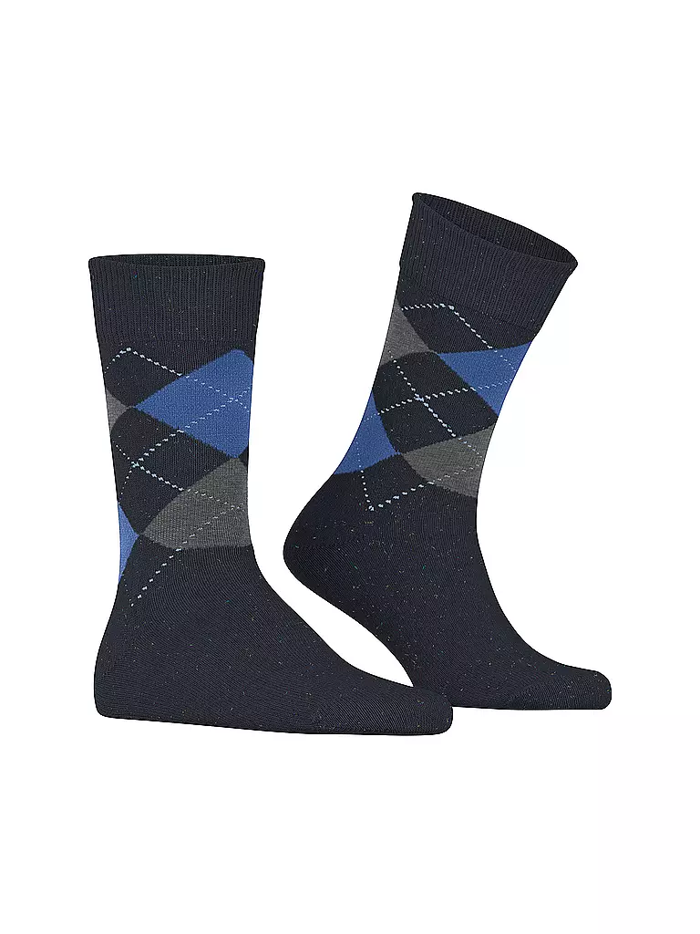 BURLINGTON | Calcetines de hombre DUNDEE 40-46 marino | 