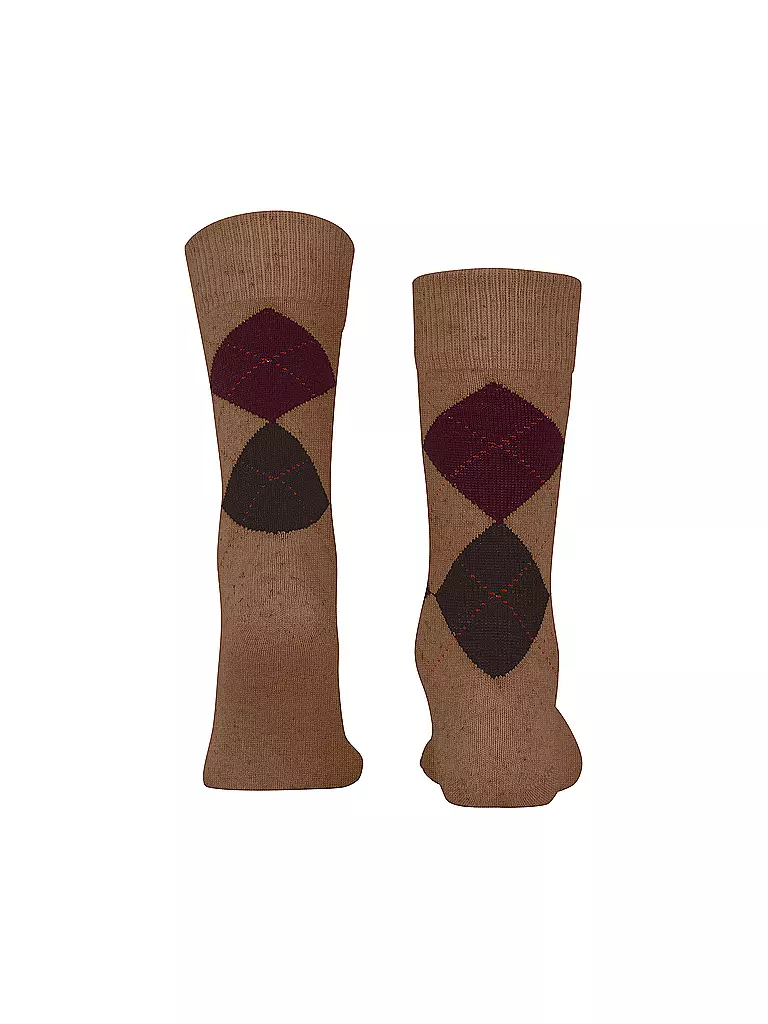 BURLINGTON | Calcetines de hombre DUNDEE 40-46 peanut mel | Camel