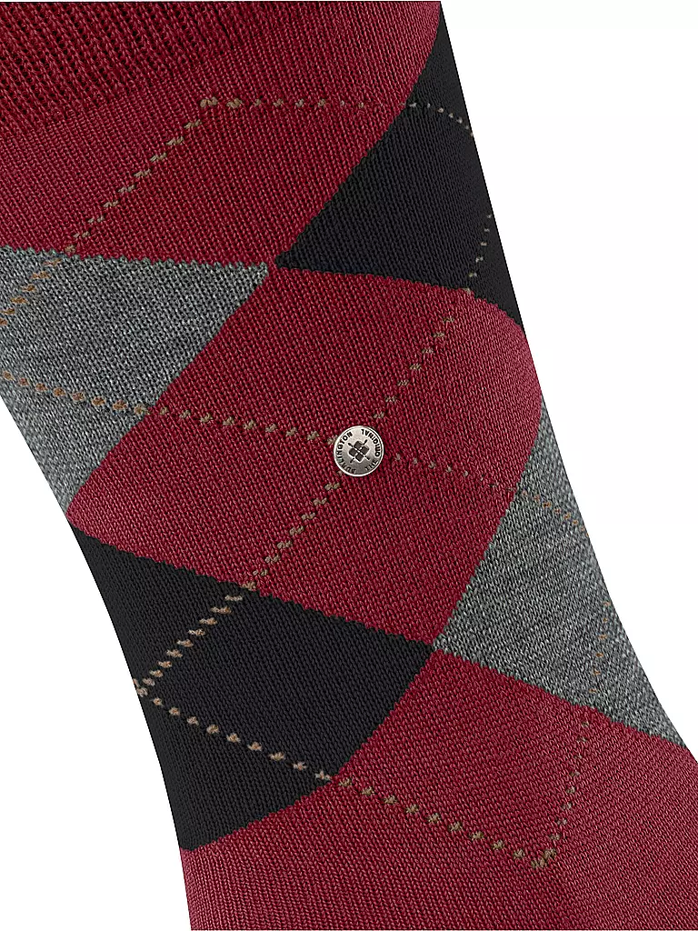 BURLINGTON | Calcetines de hombre EDINBURGH 40-46 arándano rojo | 