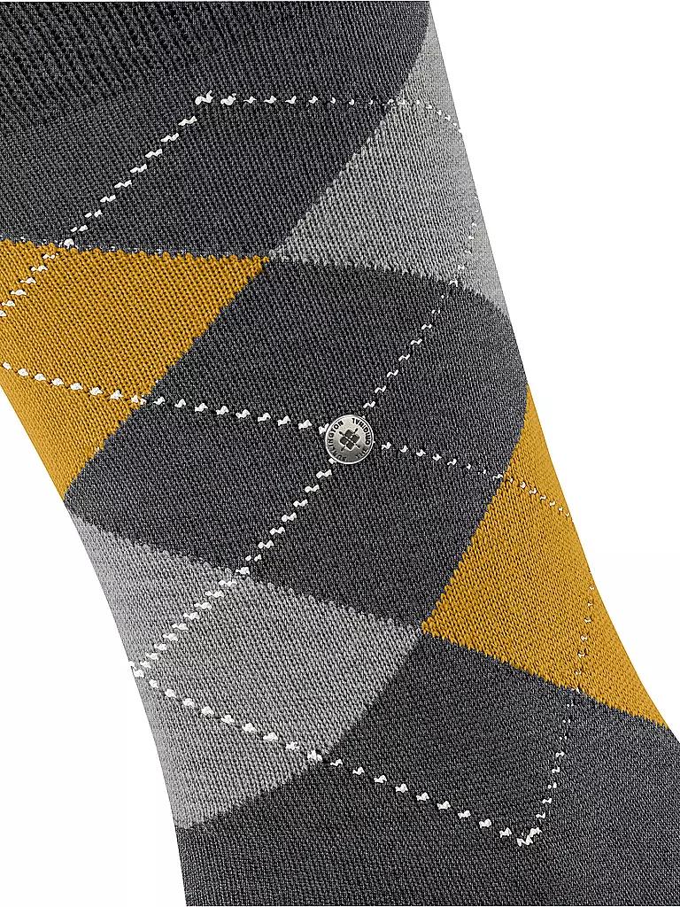 BURLINGTON | Calcetines de hombre EDINBURGH 40-46 asfalto melange | 