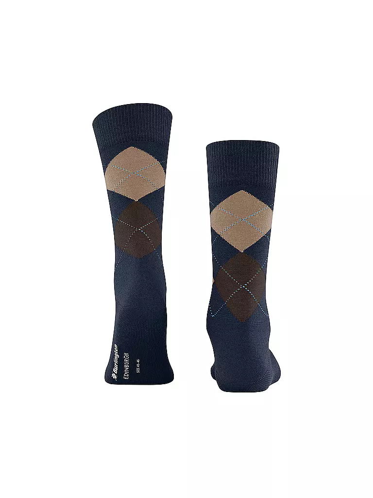 BURLINGTON | Calcetines de hombre EDINBURGH 40-46 marino | Azul oscuro