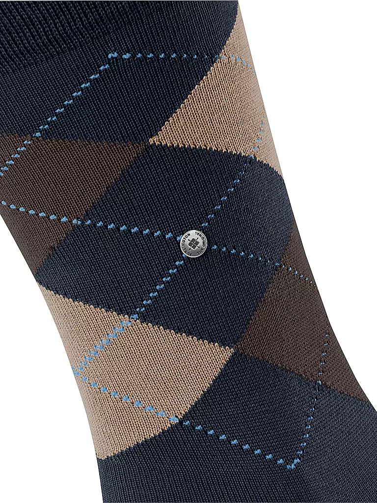 BURLINGTON | Calcetines de hombre EDINBURGH 40-46 marino | Azul oscuro