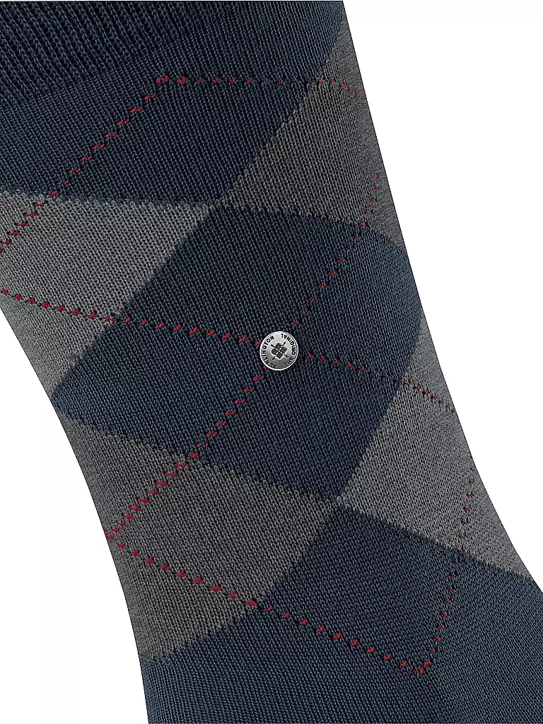 BURLINGTON | Calcetines de hombre EDINBURGH 40-46 marino | Azul oscuro
