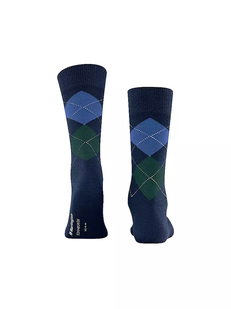 BURLINGTON | Calcetines de hombre EDINBURGH 40-46 royal | Azul oscuro