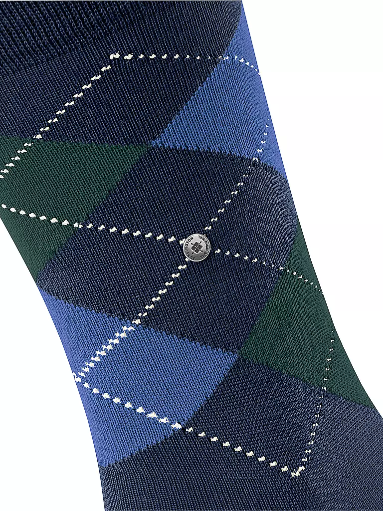 BURLINGTON | Calcetines de hombre EDINBURGH 40-46 royal | Azul oscuro