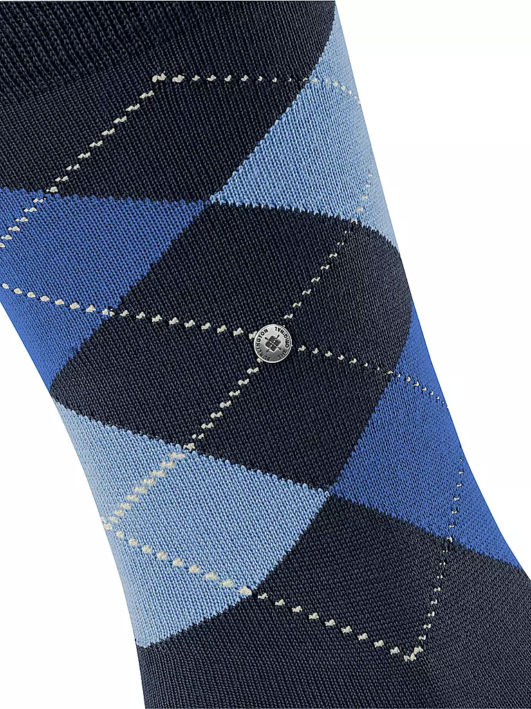 BURLINGTON | Calcetines de hombre EDINBURGH marino | Azul oscuro