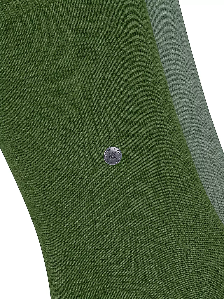 BURLINGTON | Calcetines de hombre EVERYDAY, paquete de 2, talla 40-46, verde abeto | Verde