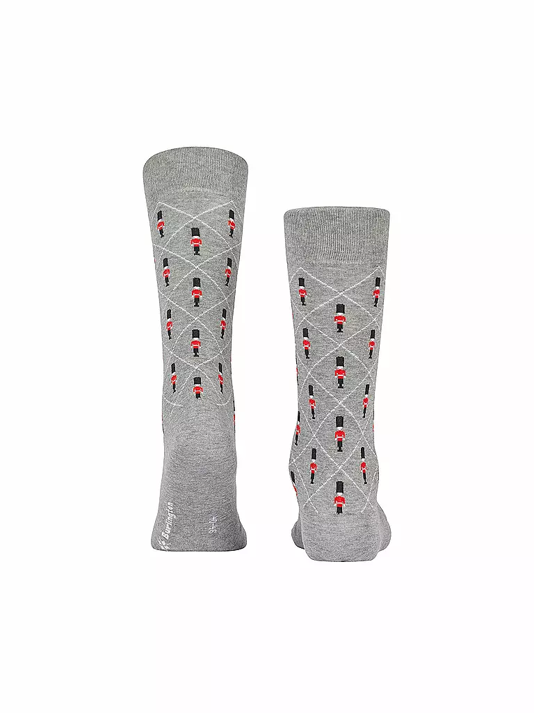 BURLINGTON | Calcetines de hombre GUARD 40-46 gris claro |
