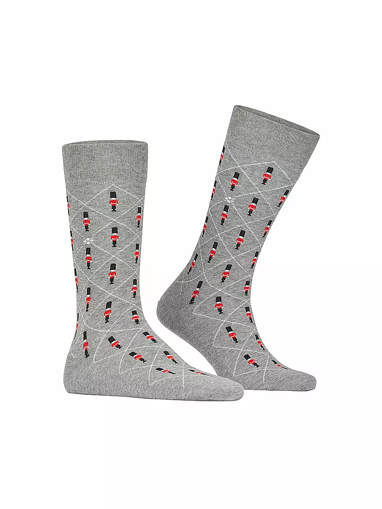 BURLINGTON | Calcetines de hombre GUARD 40-46 gris claro |