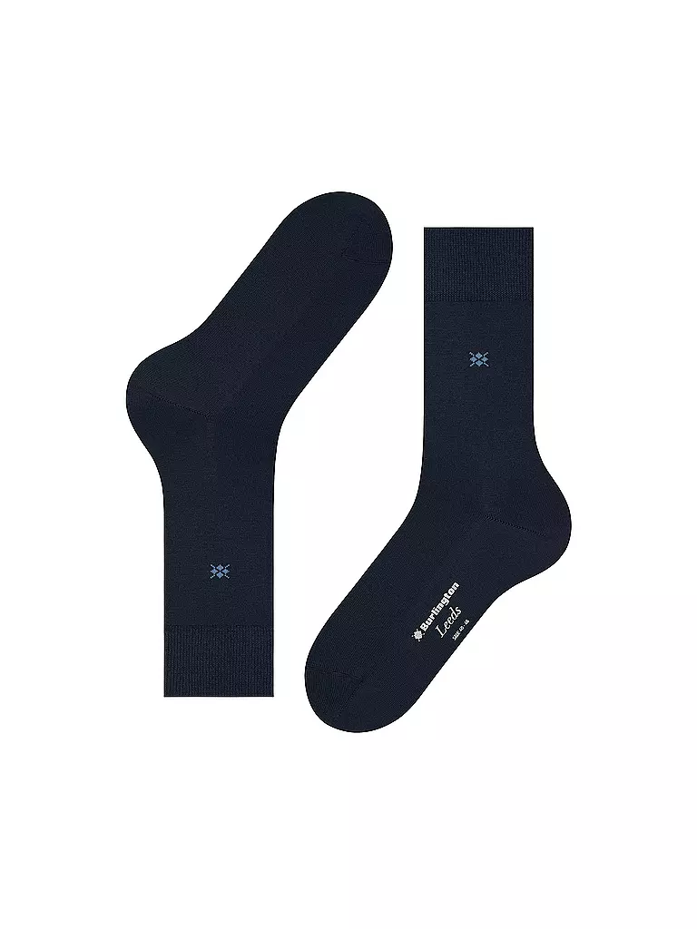 BURLINGTON | Calcetines de hombre LEEDS marino | 