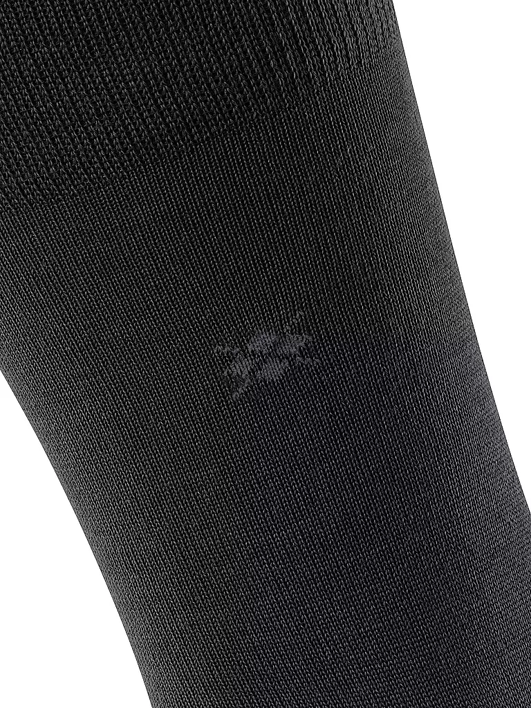 BURLINGTON | Calcetines de hombre LEEDS negros | Negro