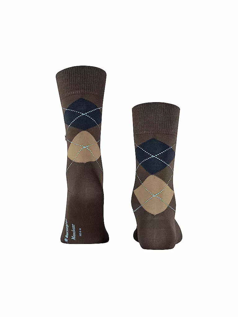 BURLINGTON | Calcetines de hombre MANCHESTER 40-46 chocolate | 