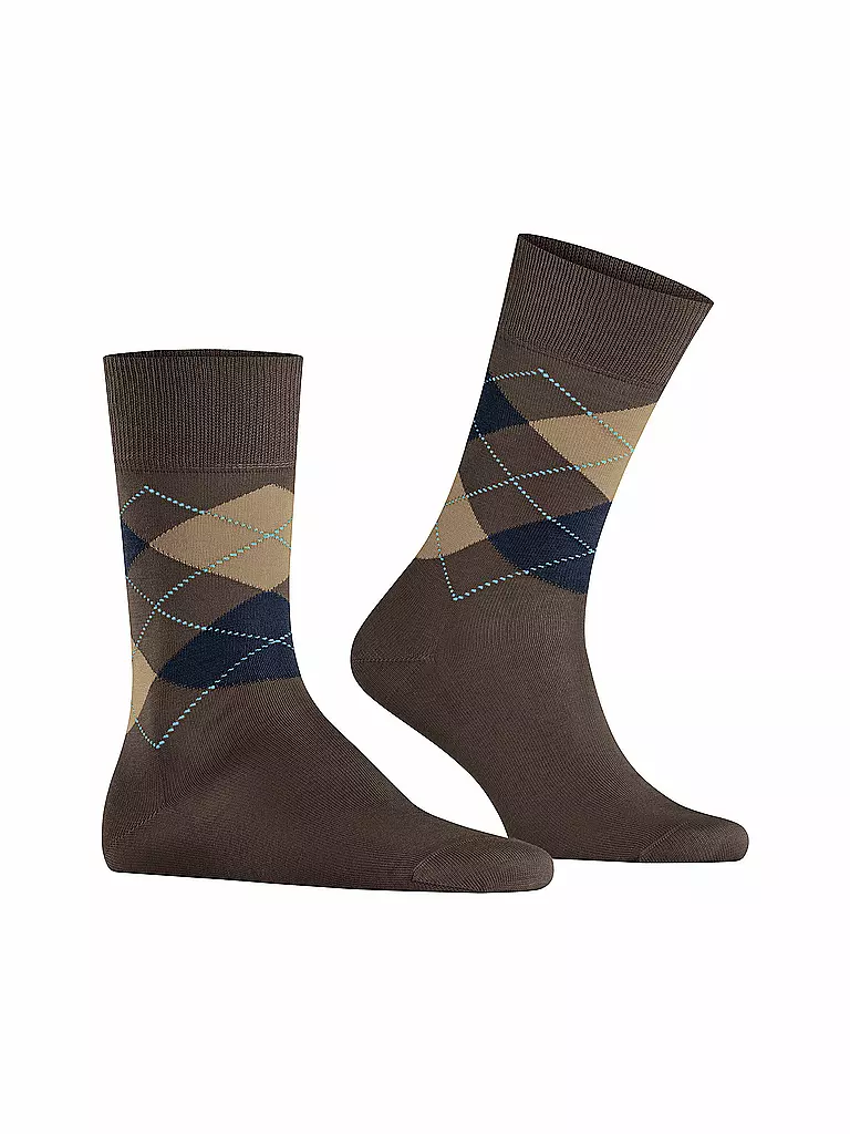 BURLINGTON | Calcetines de hombre MANCHESTER 40-46 chocolate | 
