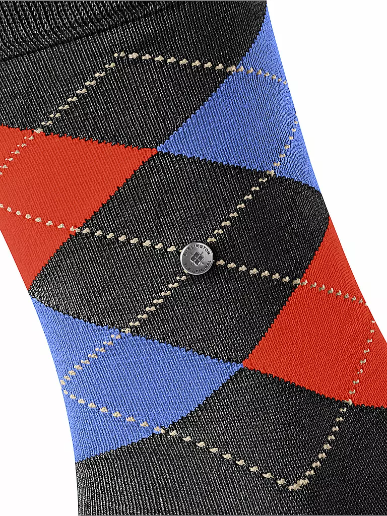 BURLINGTON | Calcetines de hombre MANCHESTER dark rock | Gris