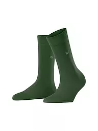 BURLINGTON | Calcetines de mujer BLOOMSBURY 36-41 asparagus | Verde oscuro