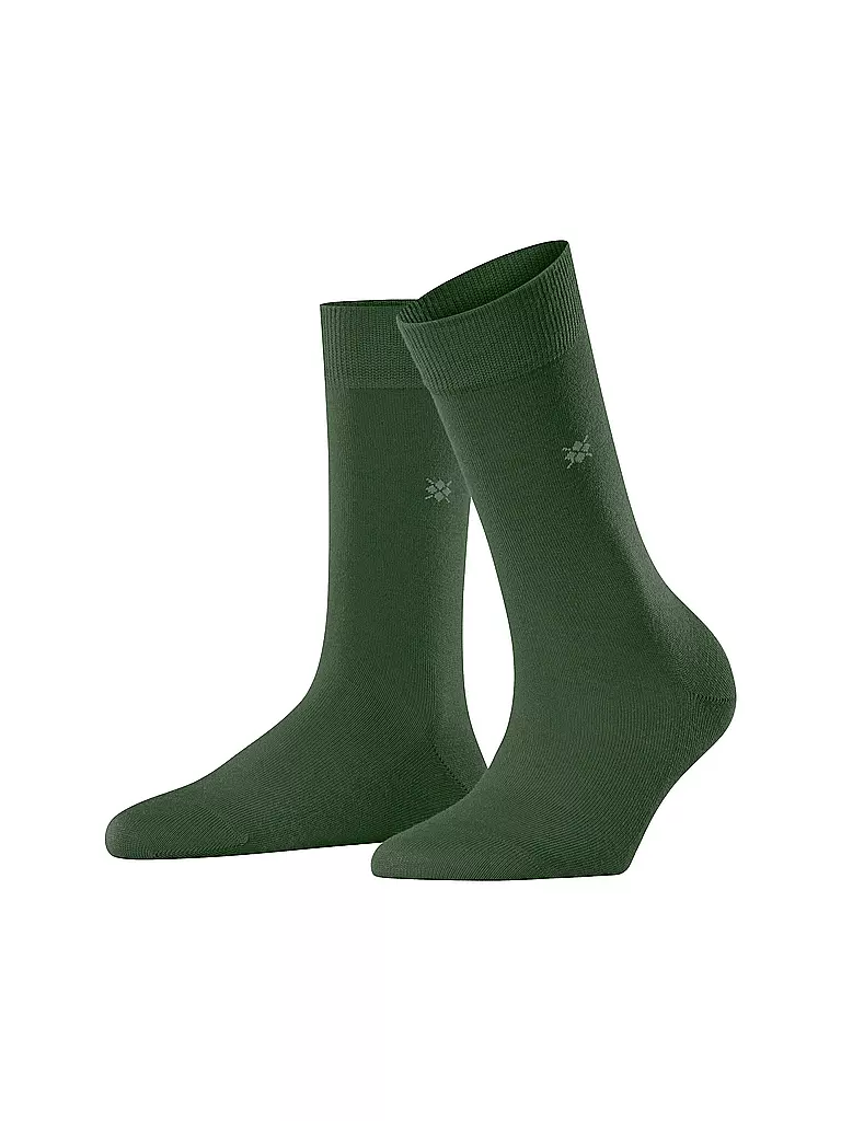 BURLINGTON | Calcetines de mujer BLOOMSBURY 36-41 asparagus | Verde oscuro