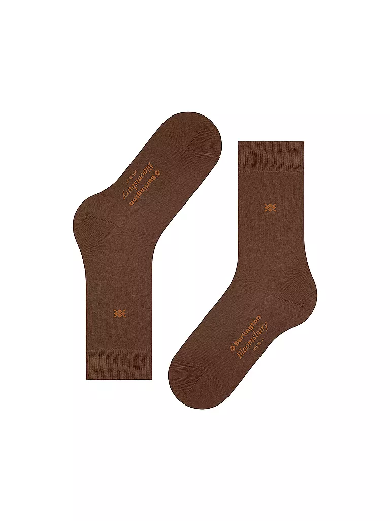 BURLINGTON | Calcetines de mujer BLOOMSBURY 36-41 caramelo | Marrón