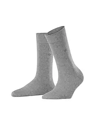 BURLINGTON | Calcetines de mujer BLOOMSBURY 36-41 asparagus | Gris claro