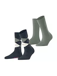 BURLINGTON | Calcetines de mujer EVERYDAY, paquete de 2, talla 36-41, denim claro | Azul