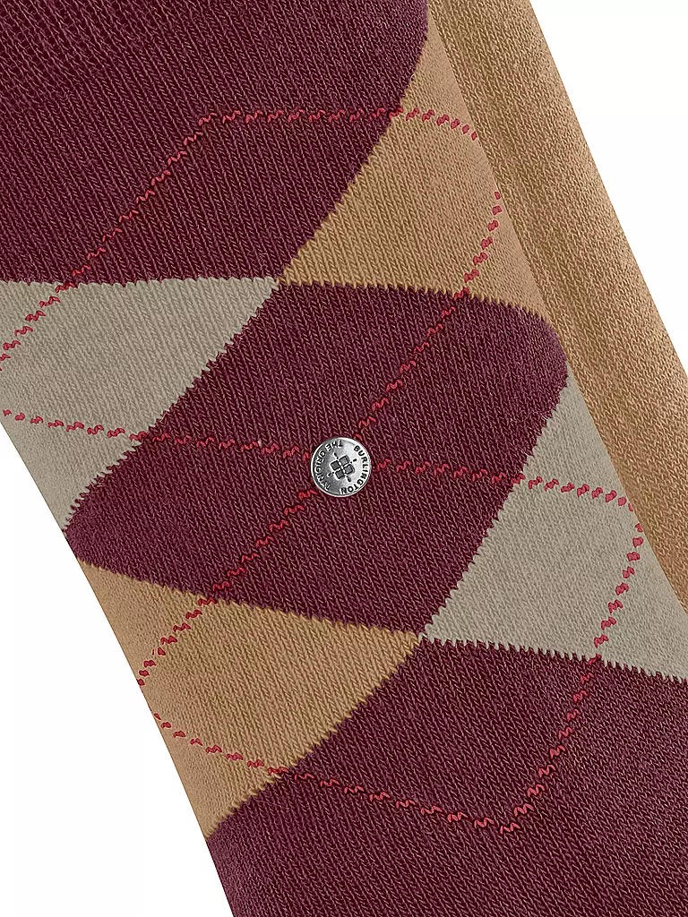 BURLINGTON | Calcetines de mujer EVERYDAY, paquete de 2, talla 36-41, color vino | 