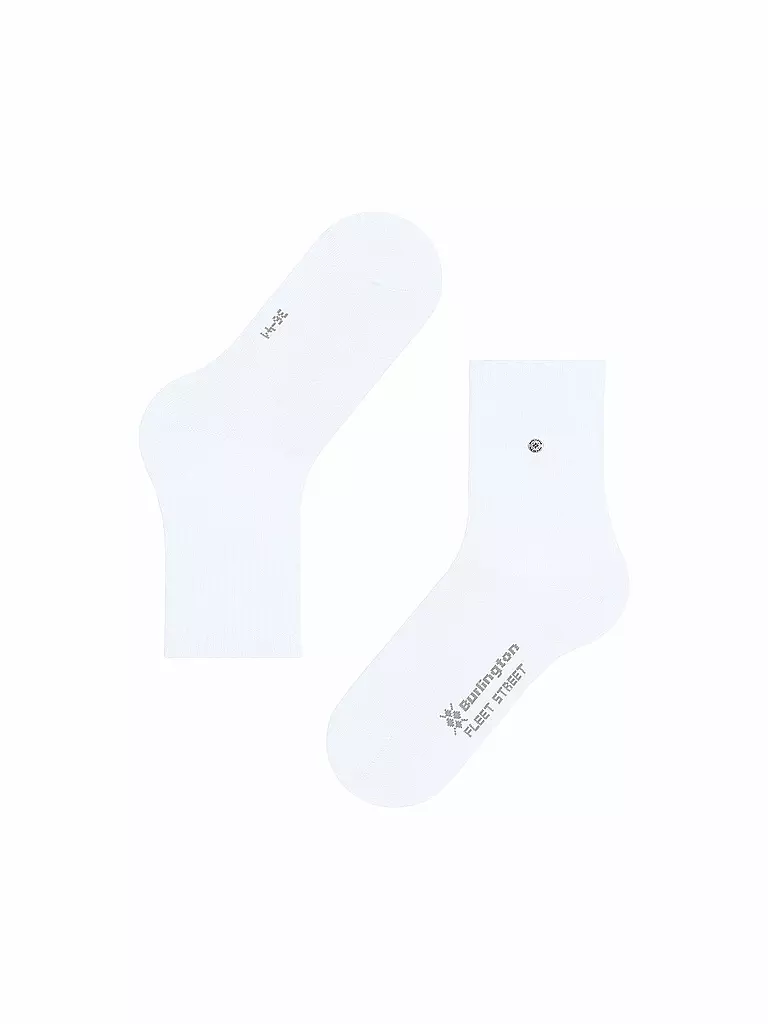 BURLINGTON | Calcetines de mujer FLEET STREET 36-41 blanco | 