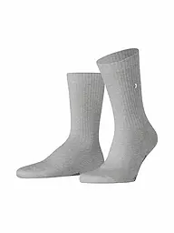 BURLINGTON | Calcetines de mujer FLEET STREET 36-41 gris jaspeado claro | Gris claro