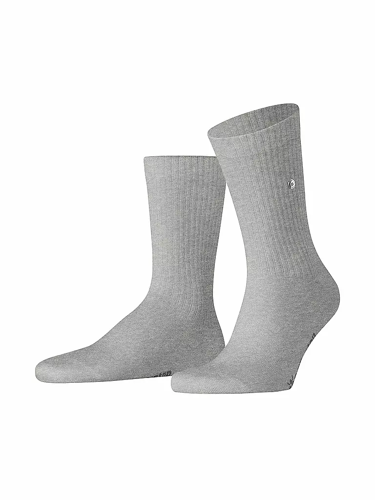 BURLINGTON | Calcetines de mujer FLEET STREET 36-41 gris jaspeado claro | Gris claro
