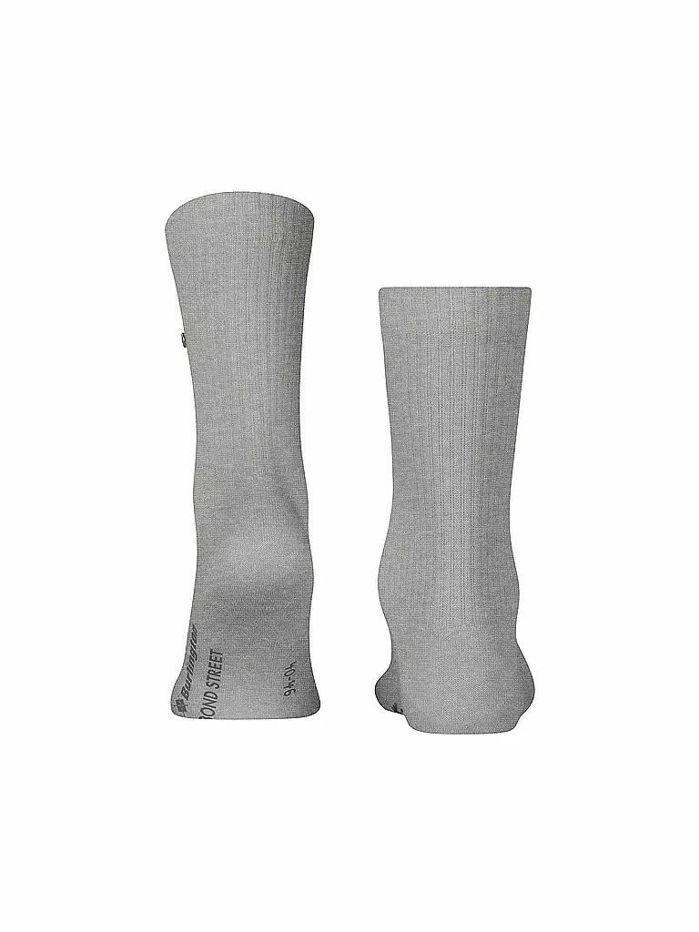 BURLINGTON | Calcetines de mujer FLEET STREET 36-41 gris jaspeado claro | Gris claro
