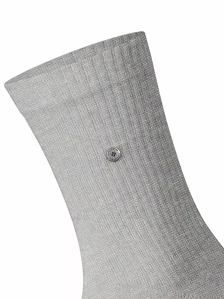 BURLINGTON | Calcetines de mujer FLEET STREET 36-41 gris jaspeado claro | Gris claro